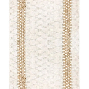 Cotton Linen Table Runner with Knot Tassel Bed End Towel Long Tablecloth Mat - Light brown