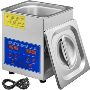 Ultrasonic Cleaner 1.3 L Ultrasonic Parts Cleaner with Heater Timer