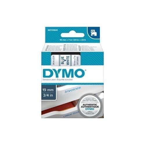 Dymo Blk on Yell 12mmx7m Tape - for use in Dymo Printer Price