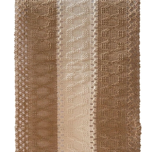 Cotton Linen Table Runner with Knot Tassel Bed End Towel Long Tablecloth Mat - Light brown