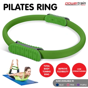 Pilates Ring Band Yoga Home Workout Exercise Band - Green