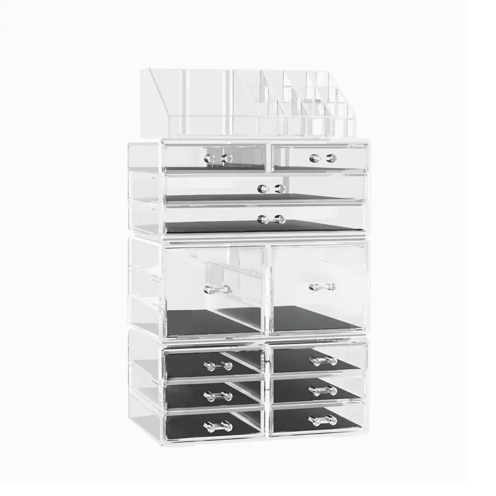 Makeup Organizer Acrylic Cosmetic Organizer Storage Box Jewellery Holder