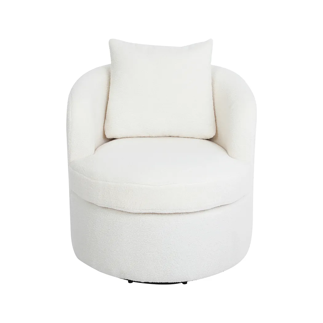 Fleece Swivel Chair