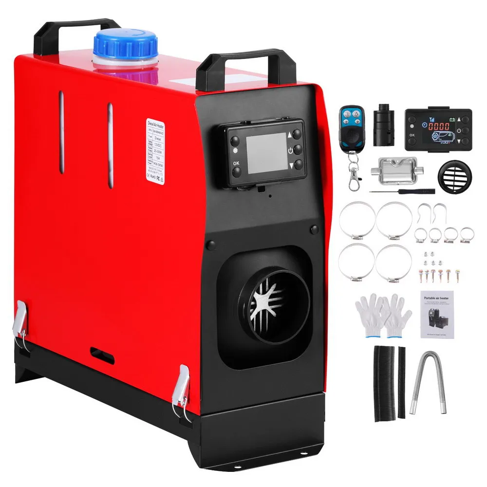 Diesel Air Heater All-in-one 12V 5KW LCD Remote Control for Car RV Indoors caravan machinery