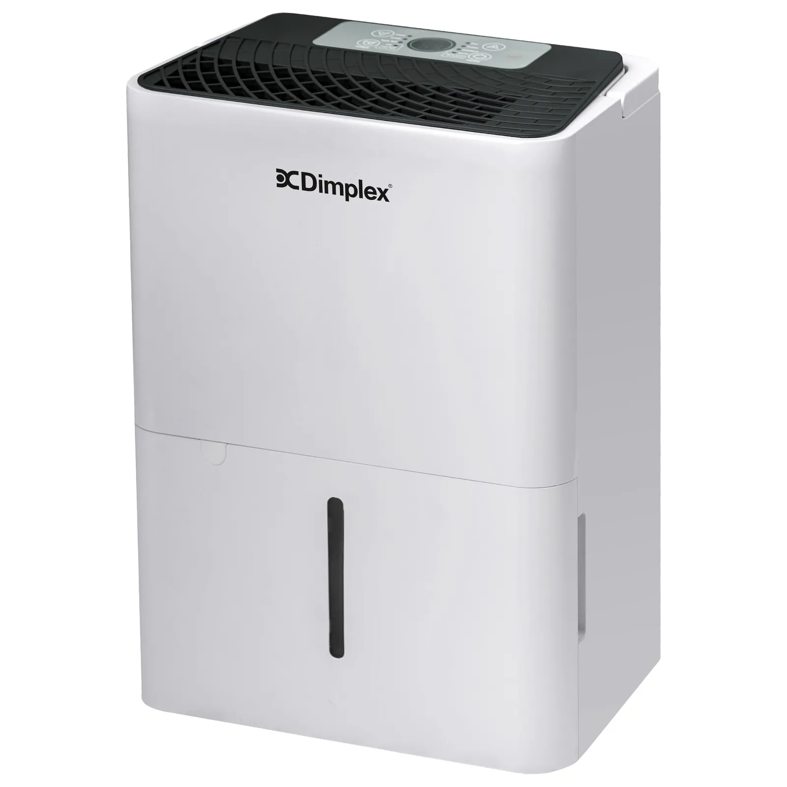 Portable 12L Dehumidifier in Black and White