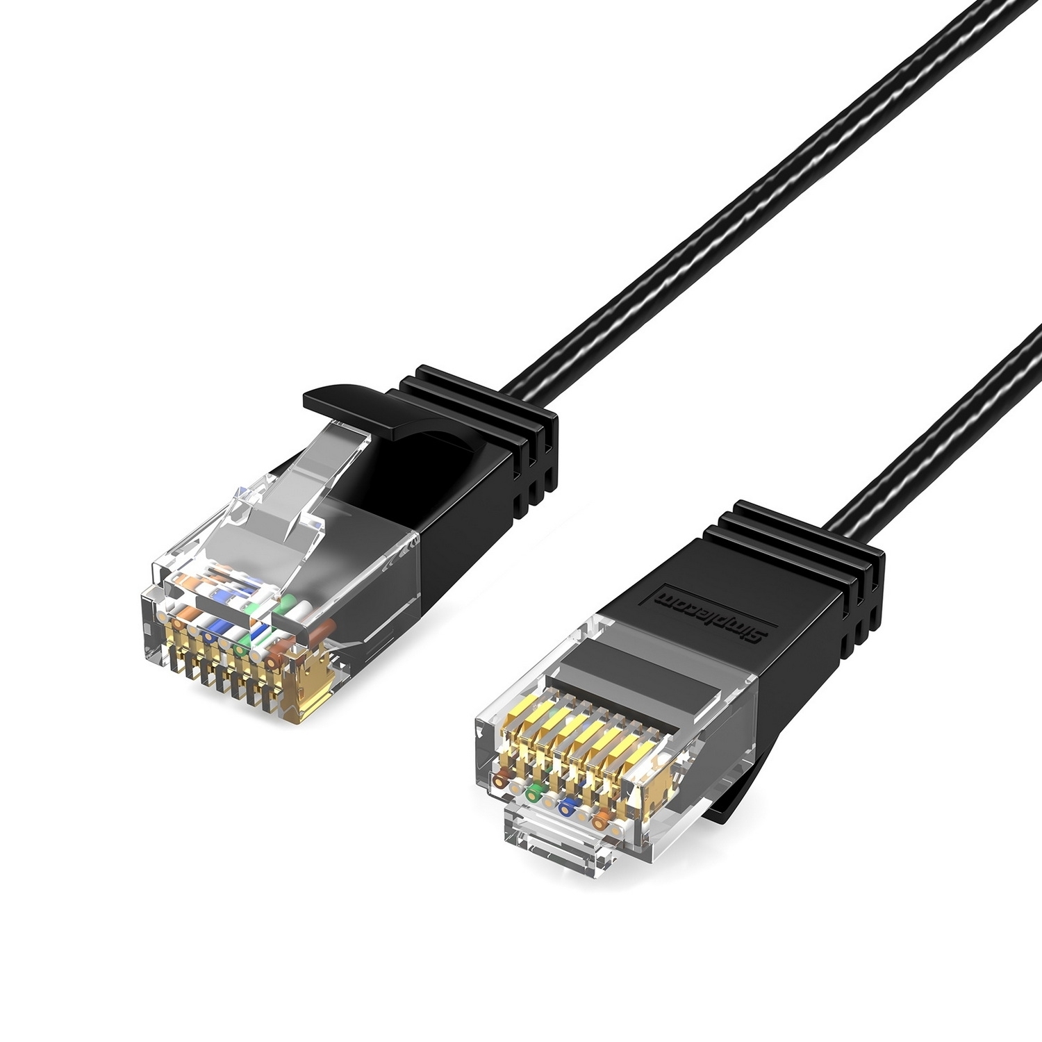 Ultra Slim Flexible Cat6A UTP Ethernet Cable 10Gbps