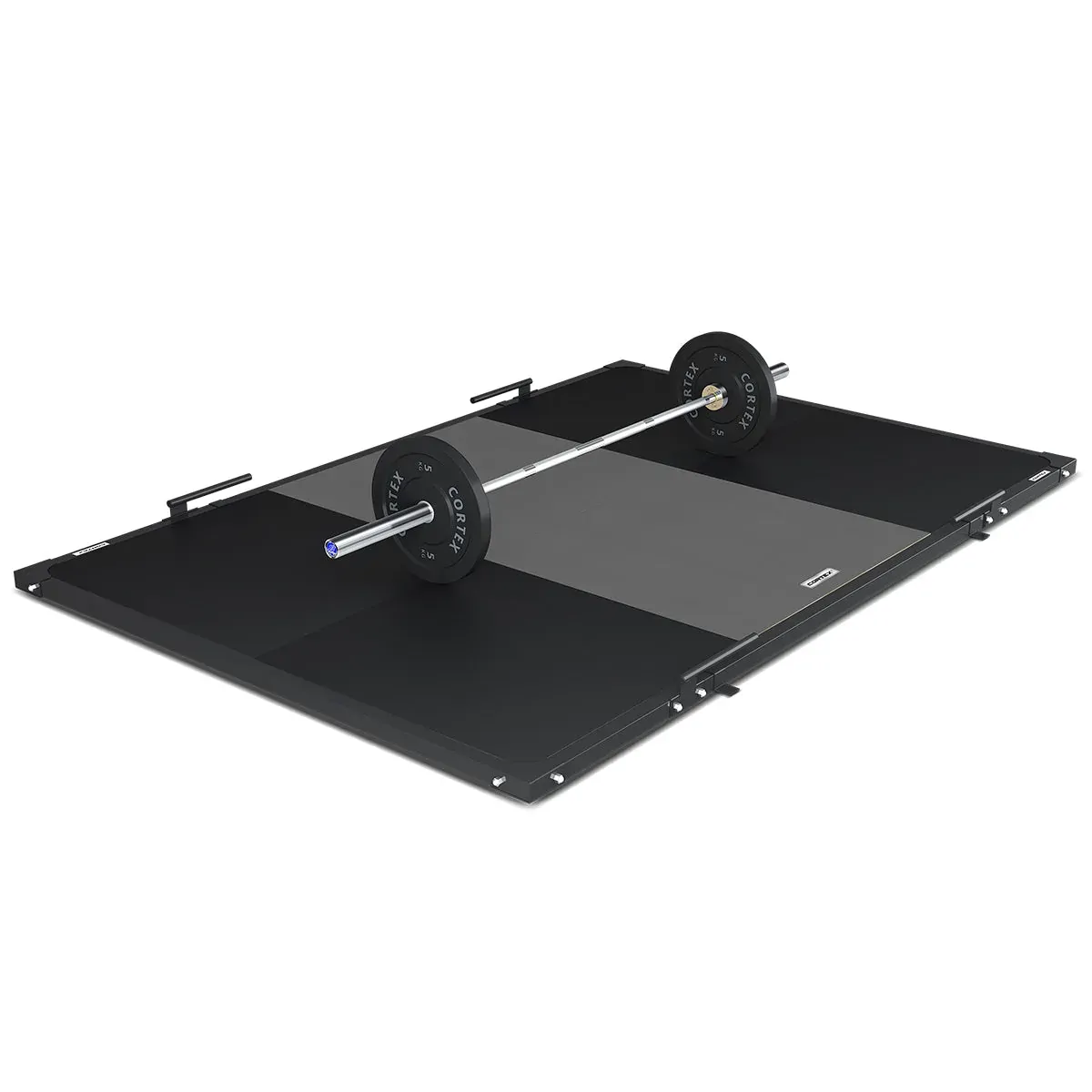 CORTEX 50mm Weightlifting Platform V2 with Dual Density Mats Framed Set 3m 2m