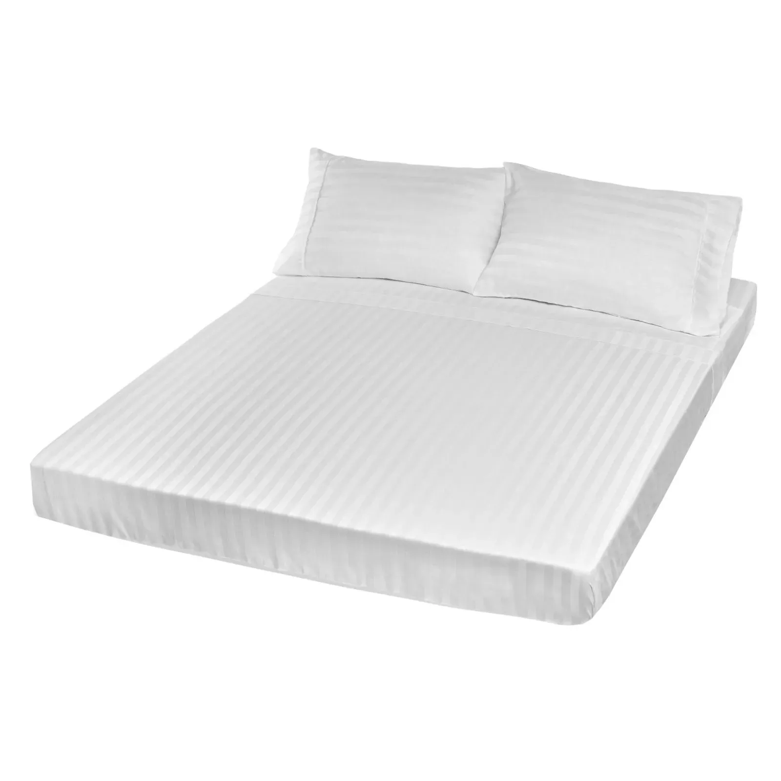Royal Comfort 1200TC Sheet Set Damask Cotton Blend Ultra Soft Sateen Bedding - Queen