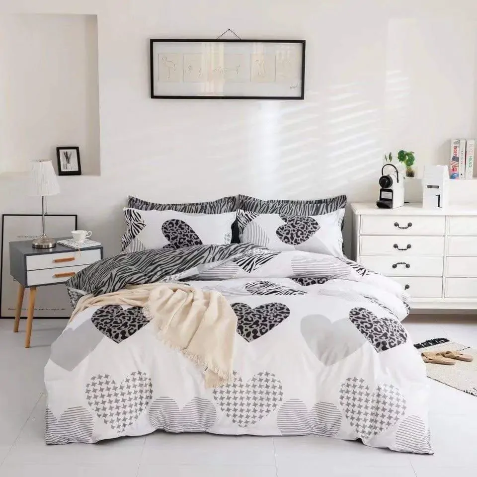 Dreamfields - Twin Hearts Quilt Cover Set