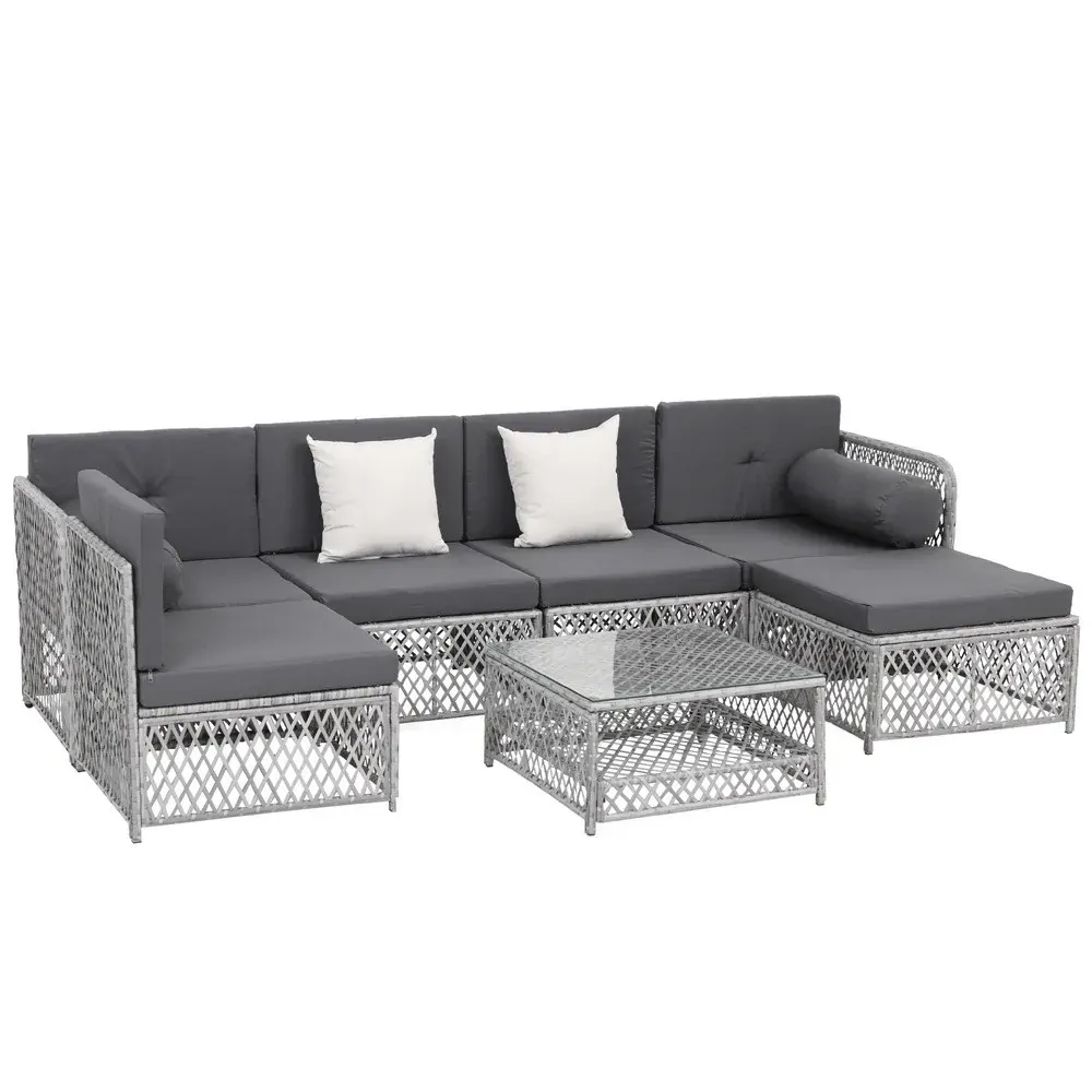Outdoor Sofa Set Table Chair Set Garden Rattan Patio Furniture