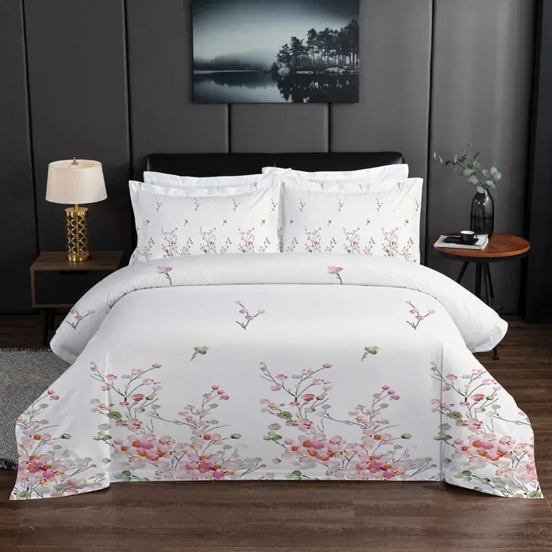 Home Textile Four Piece Set Three Piece Set Bedding Flower Series
