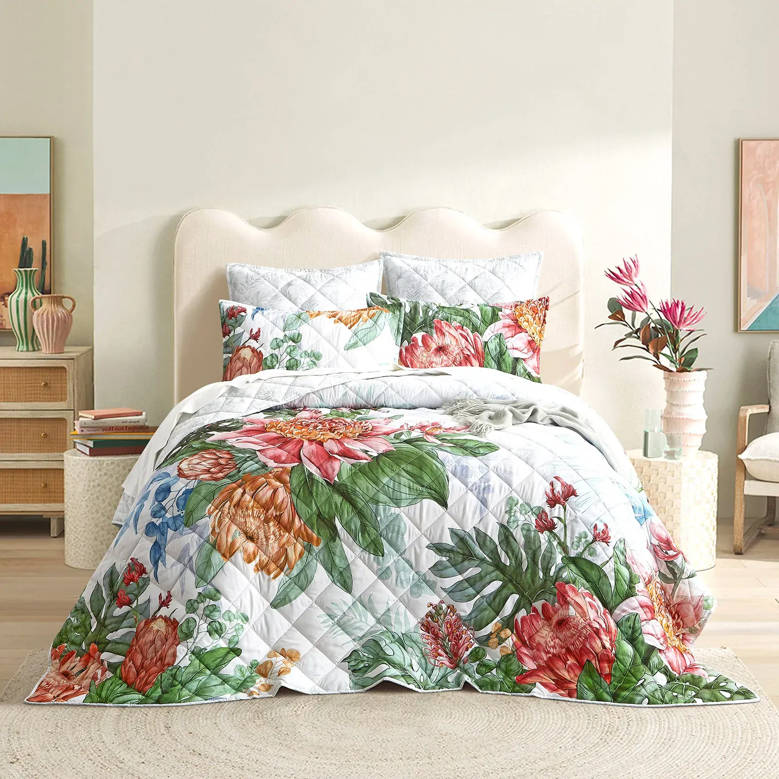 Florence Quilted Reversible Coverlet Set Renee Taylor
