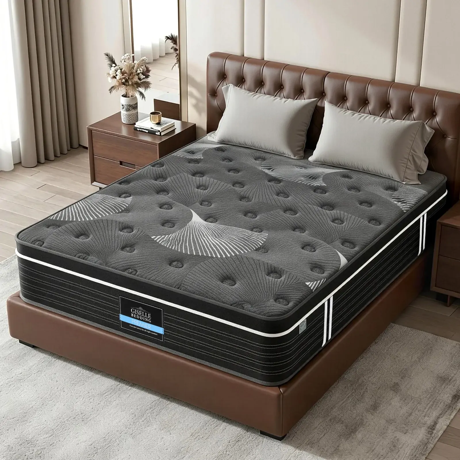 Mattress Euro Top Graphene Cooling Comfort Firm