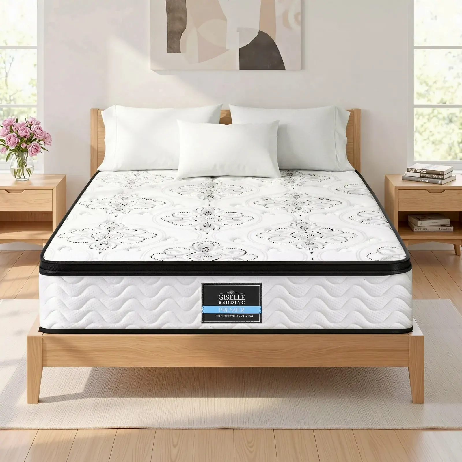 Mattress Pocket Spring Euro Top Firm Foam