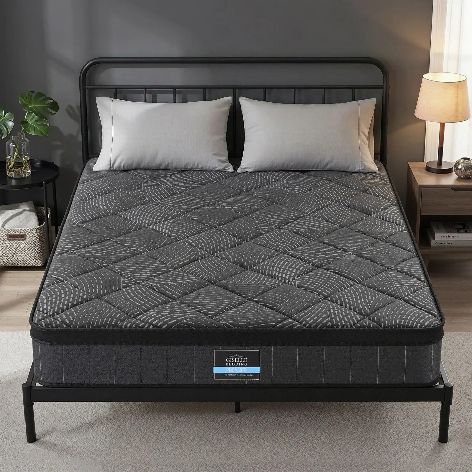 Mattress Pocket Spring Latex Euro Top Firm Bed
