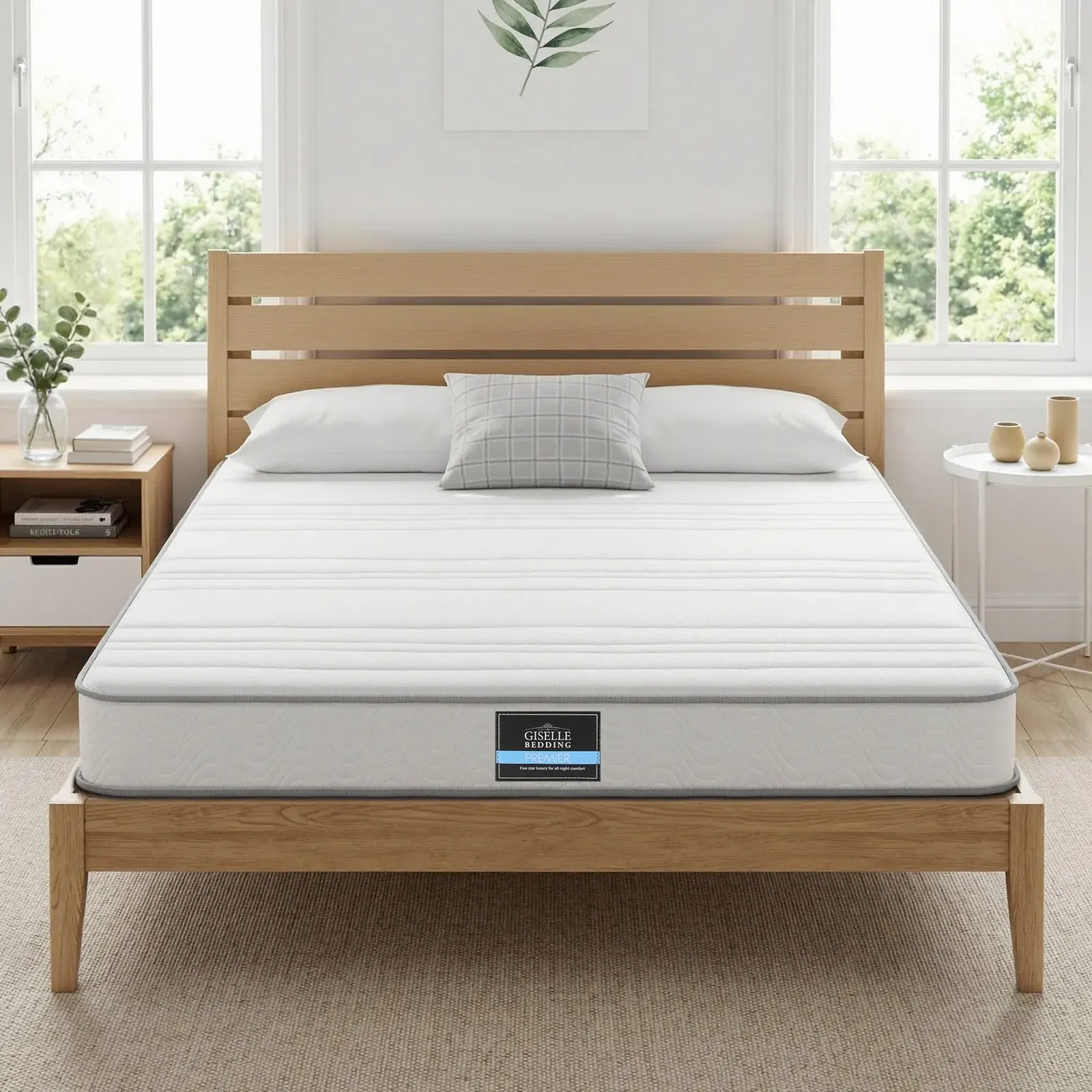 Mattress Reinforced Edge Support Egg Crate Foam