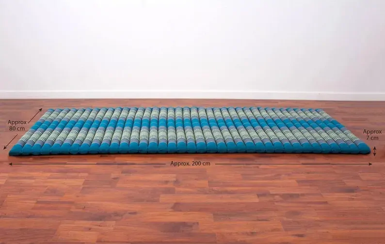 Day Bed Roll Out Mattress Foldout Mat Relaxation Day Bed Camping Or Yoga Matt Natural