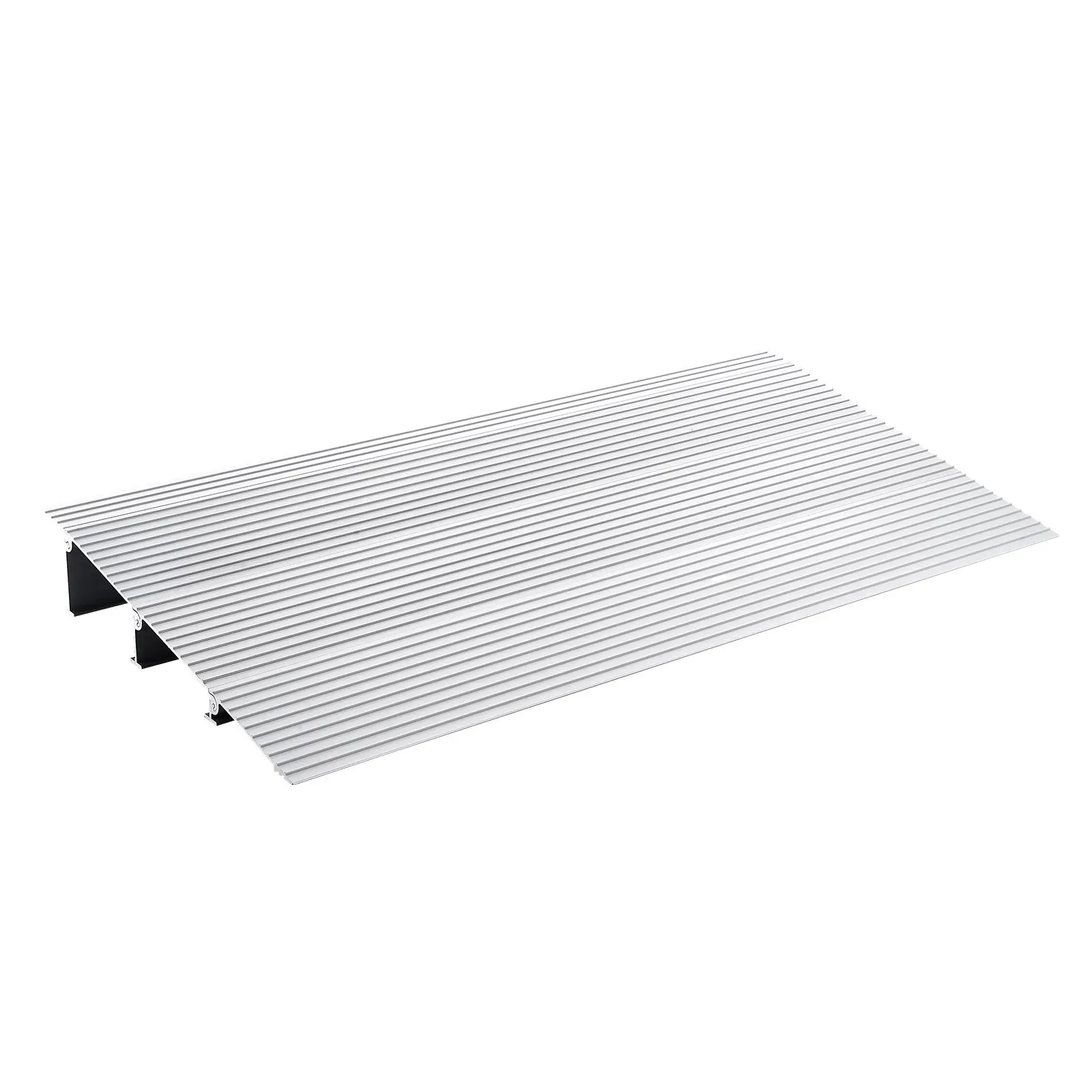 VEVOR Door Threshold Ramp Rise 800 Lbs Load Capacity Door Ramp Wheelchairs Aluminum Threshold