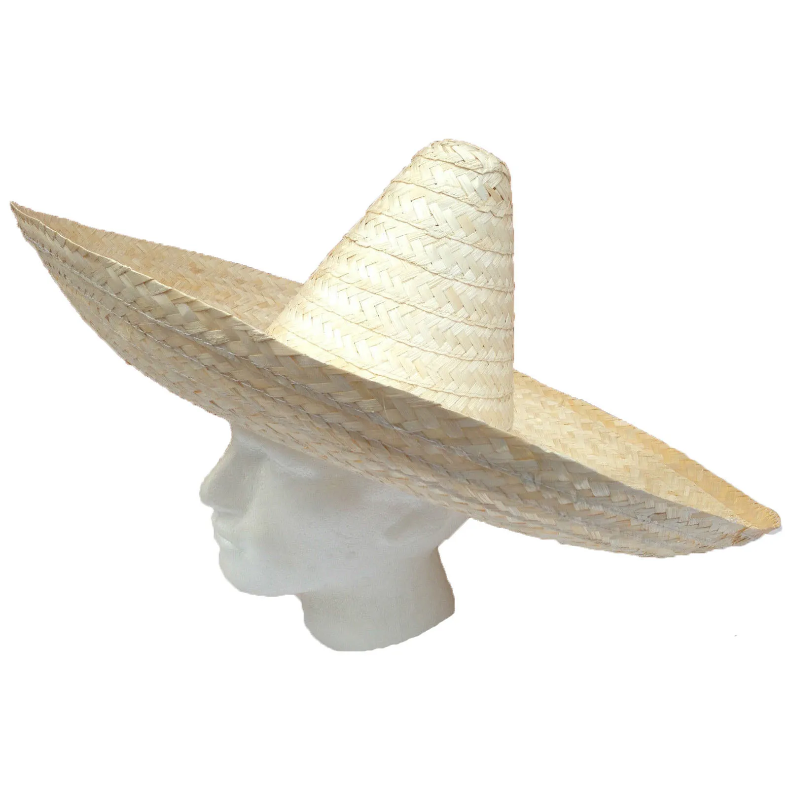 Mexican Sombrero Fancy Dress Straw Party Costume Hat Cap Spanish