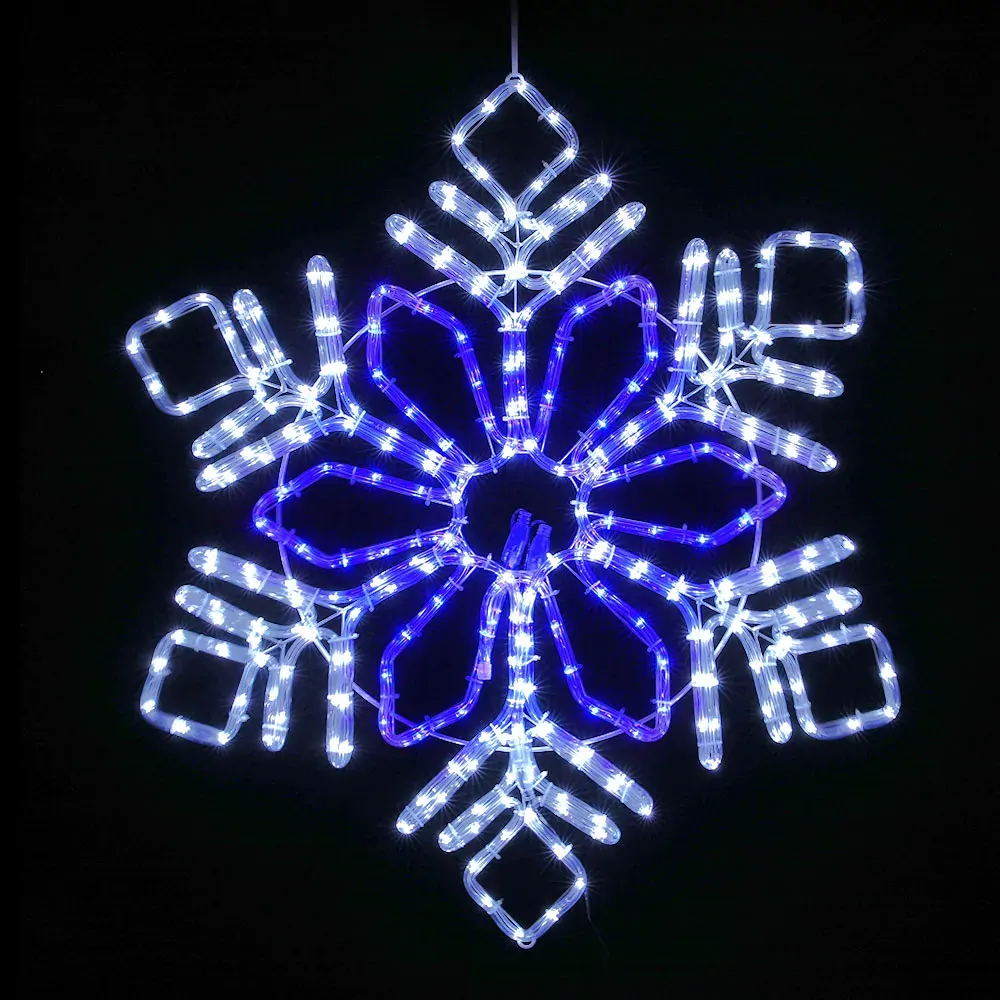 Christmas Lights Snow Led Decorations