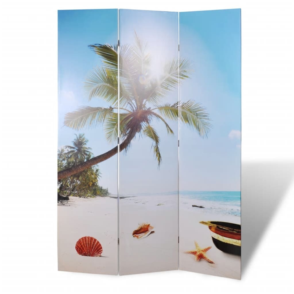 Asbury Folding Room Divider Beach
