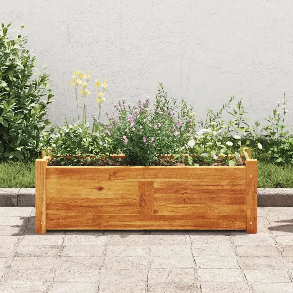 Garden Raised Bed Acacia Wood Wooden Raised Garden Beds
