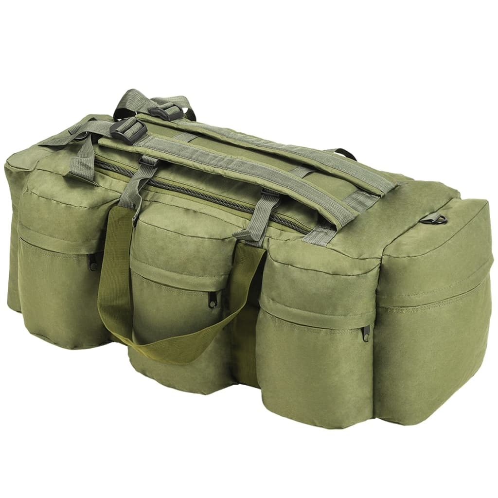 3-in-1 Army-Style Duffel Bag 45 L