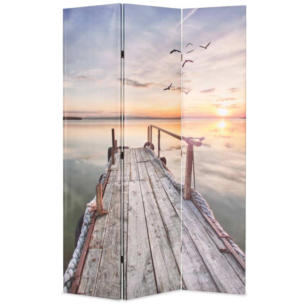 Alfreton Folding Room Divider Lake