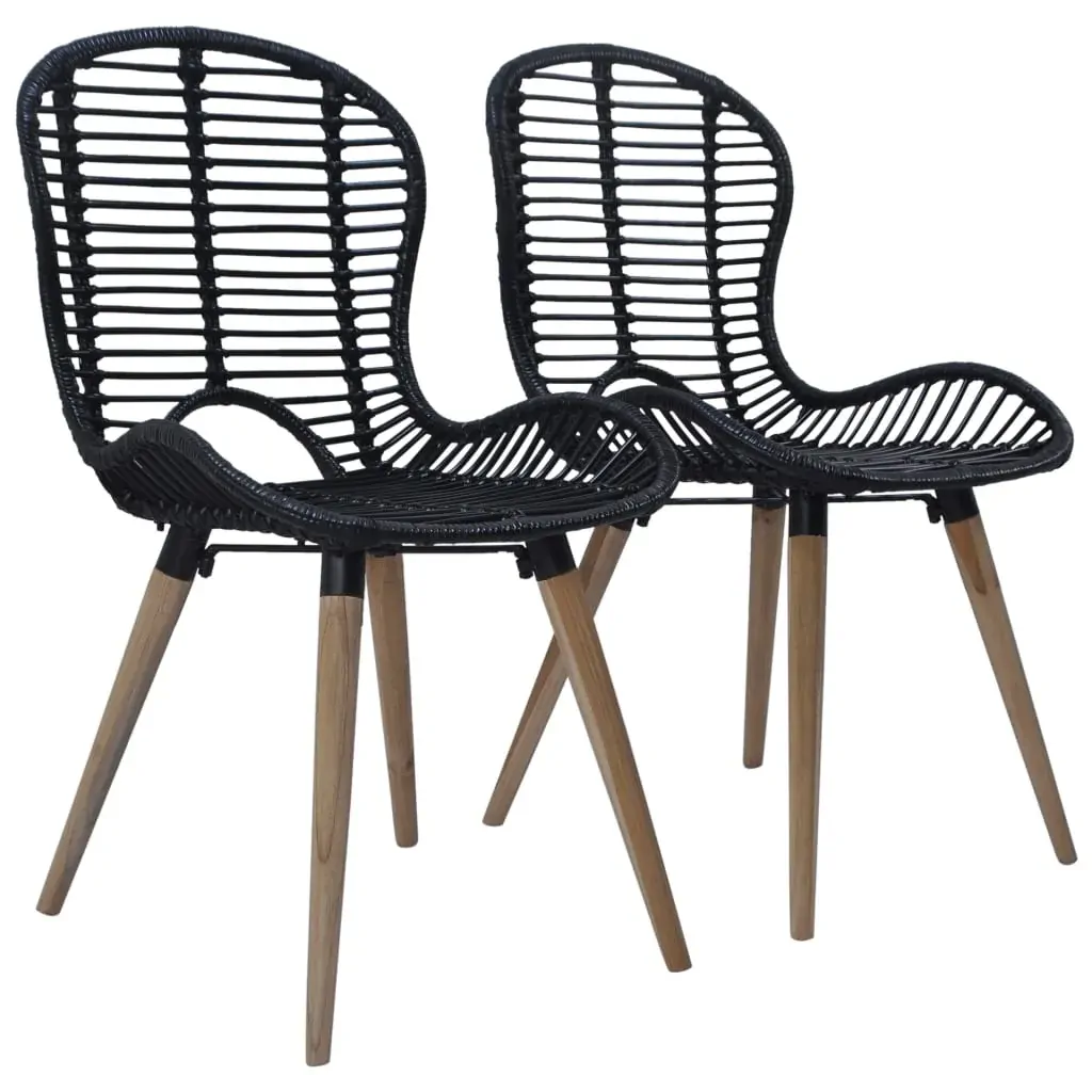 Dining Chairs Natural Rattan Range 2