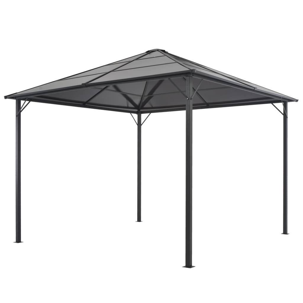 Gazebo with Roof Aluminium