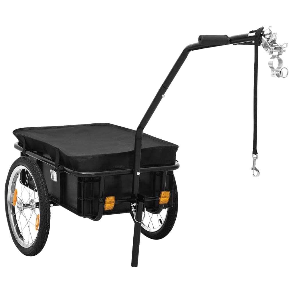 Bike Cargo Trailer Hand Wagon 155 by 60 by 83 cm Steel