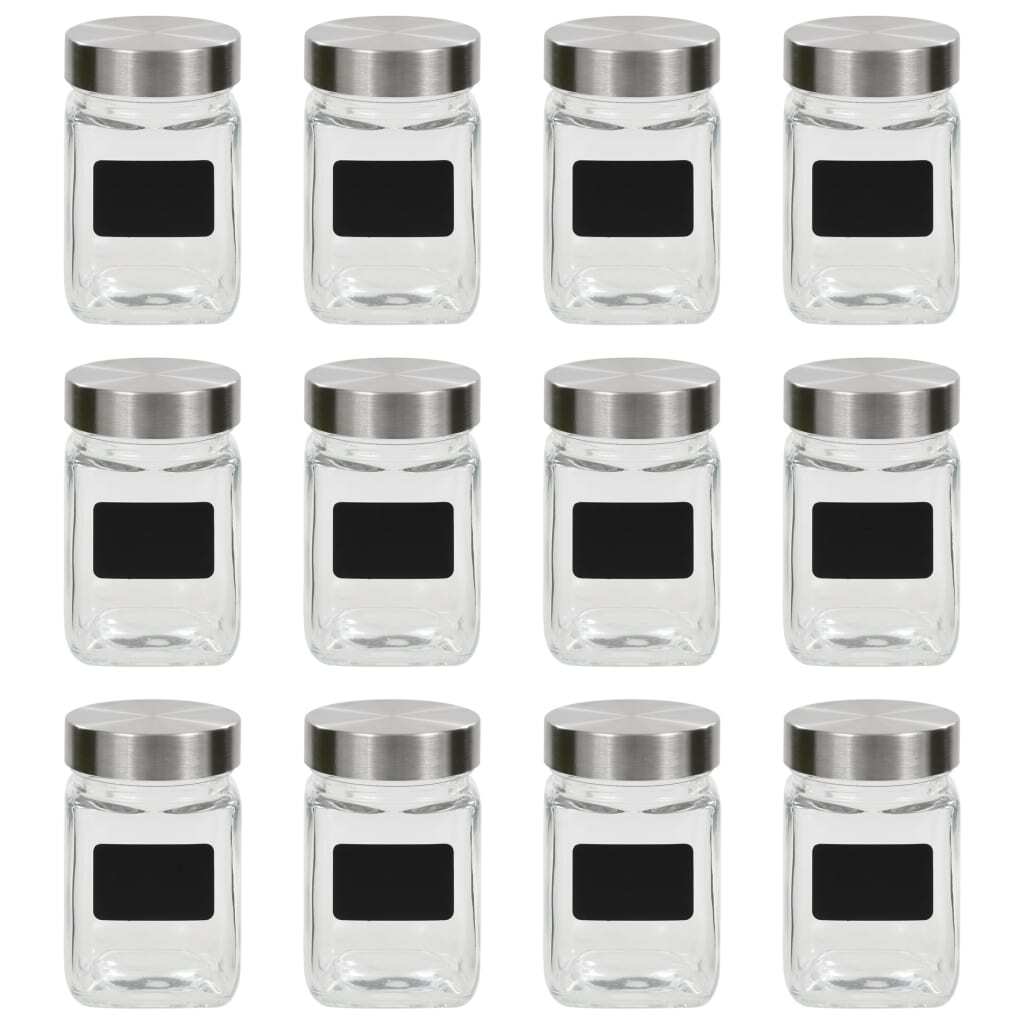 Storage Jars with Sticker 300 ml