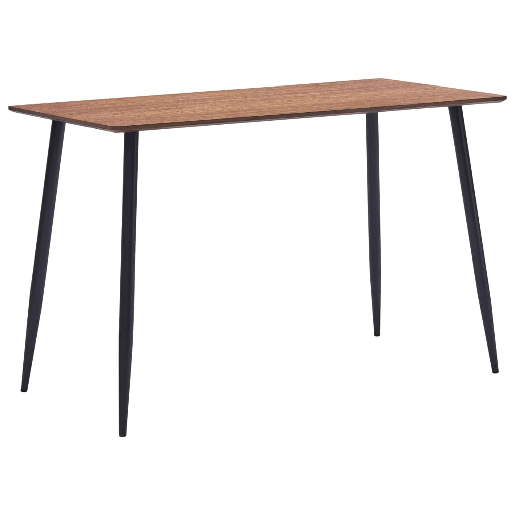 Dining Table Brown MDF