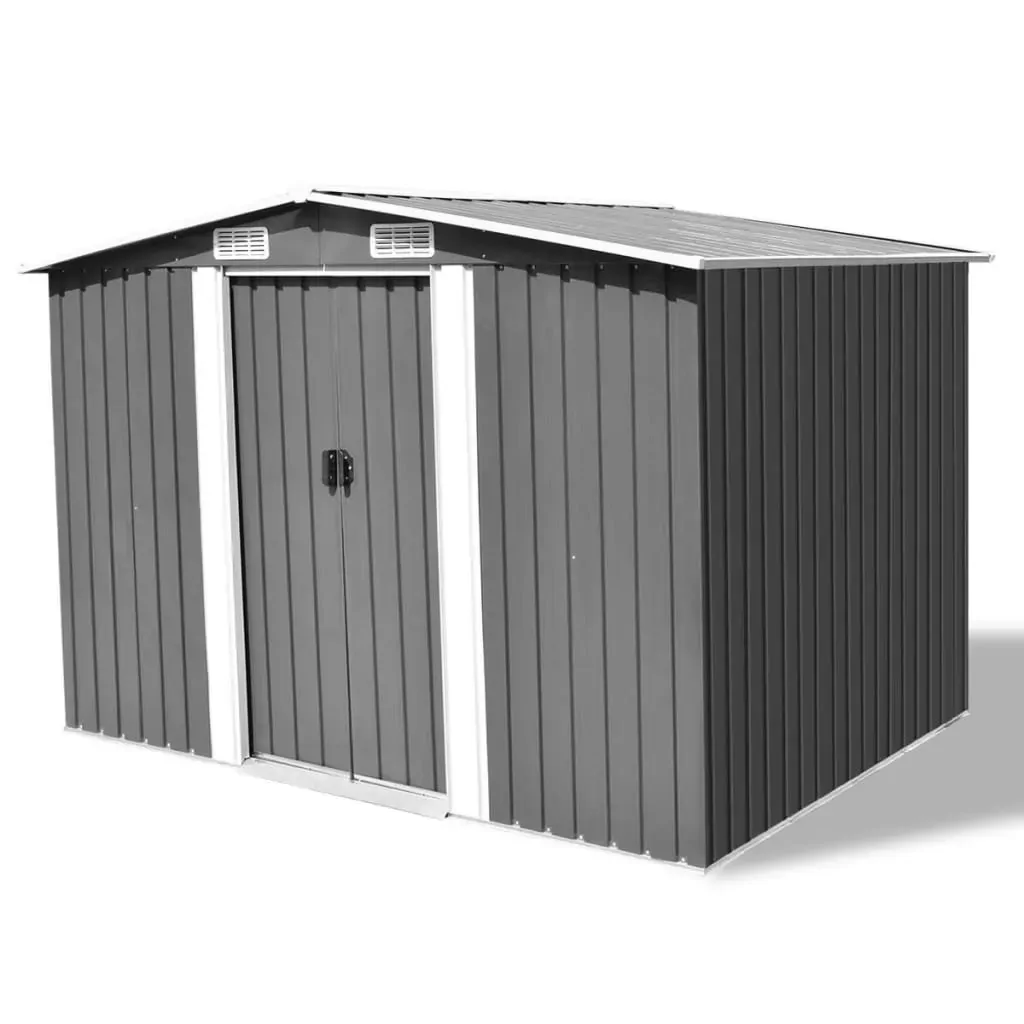 Garden Storage Shed Metal 257 by 205 by 178 cm