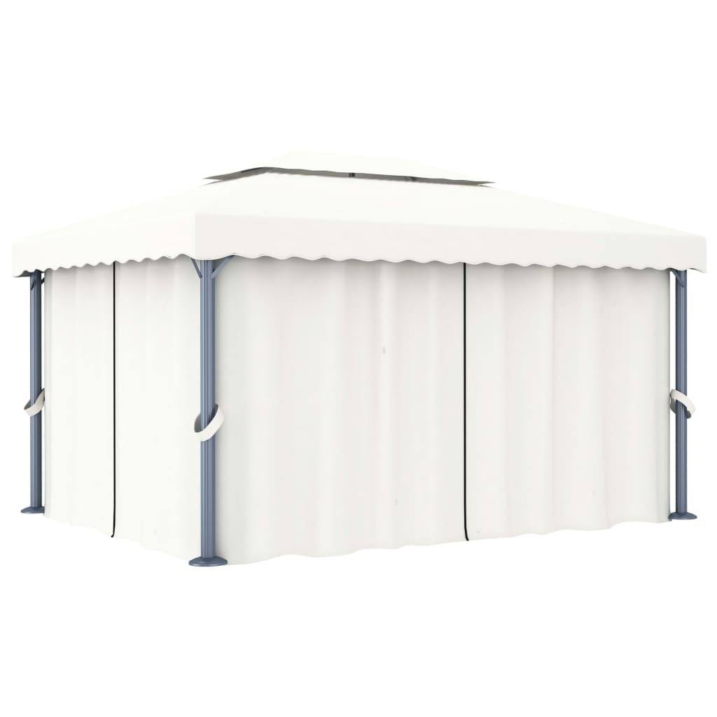 Gazebo with Curtain Aluminium Gazebo With Curtains