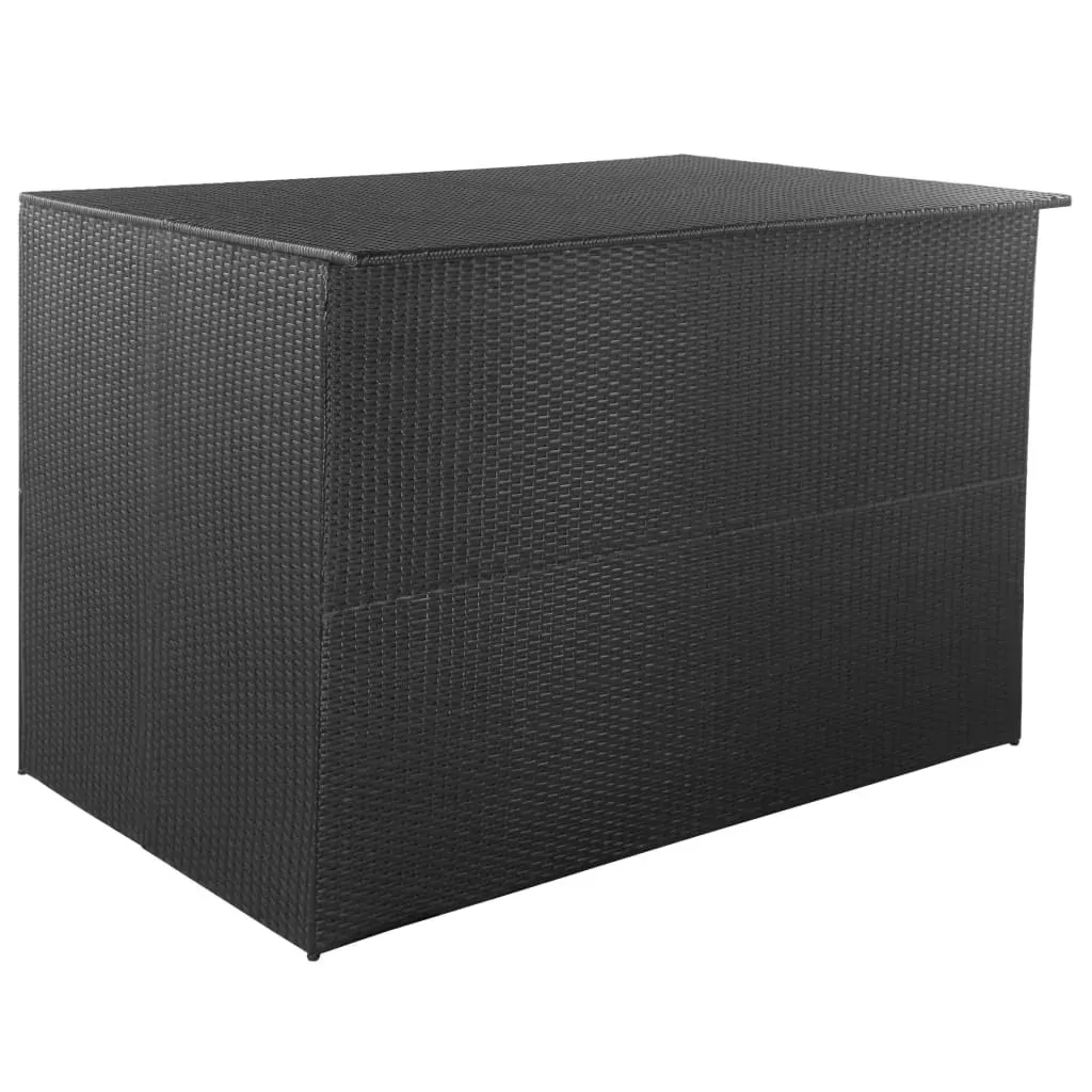 Garden Storage Box 150 by 100 by 100 cm Poly Rattan