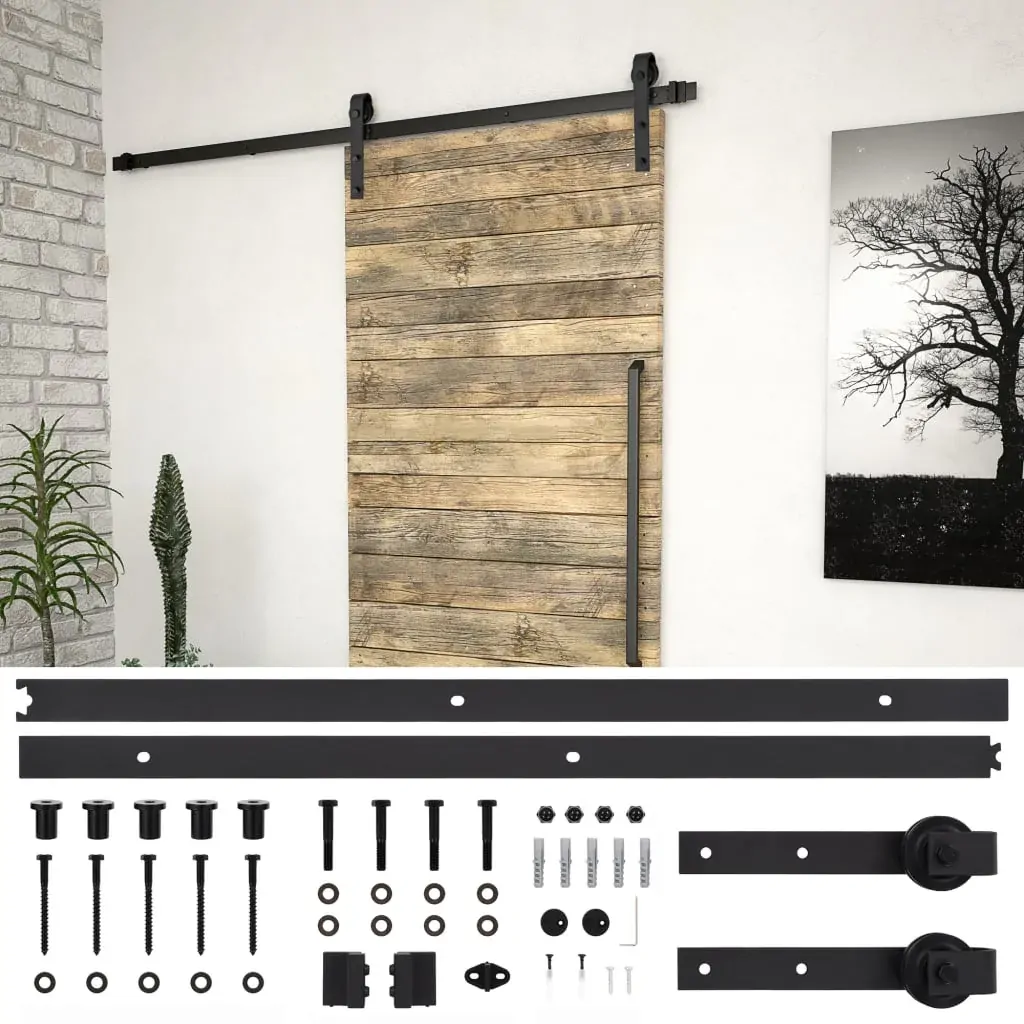 Sliding Door Hardware Kit Steel Barn Door Rollers Range 2