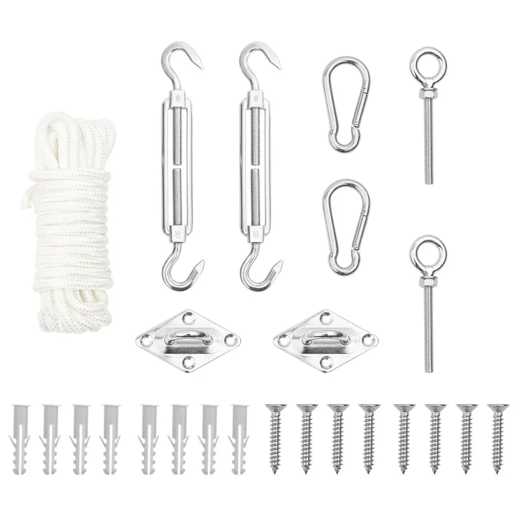 9 Piece Sunshade Sail Accessory Set Stainless Steel Awning Accessories Range 2