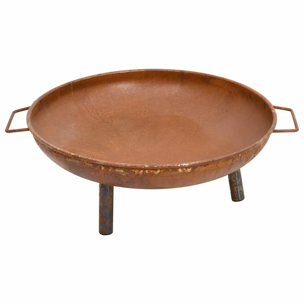 Fire Pit 67.5 by 58 by 22.5 cm Steel