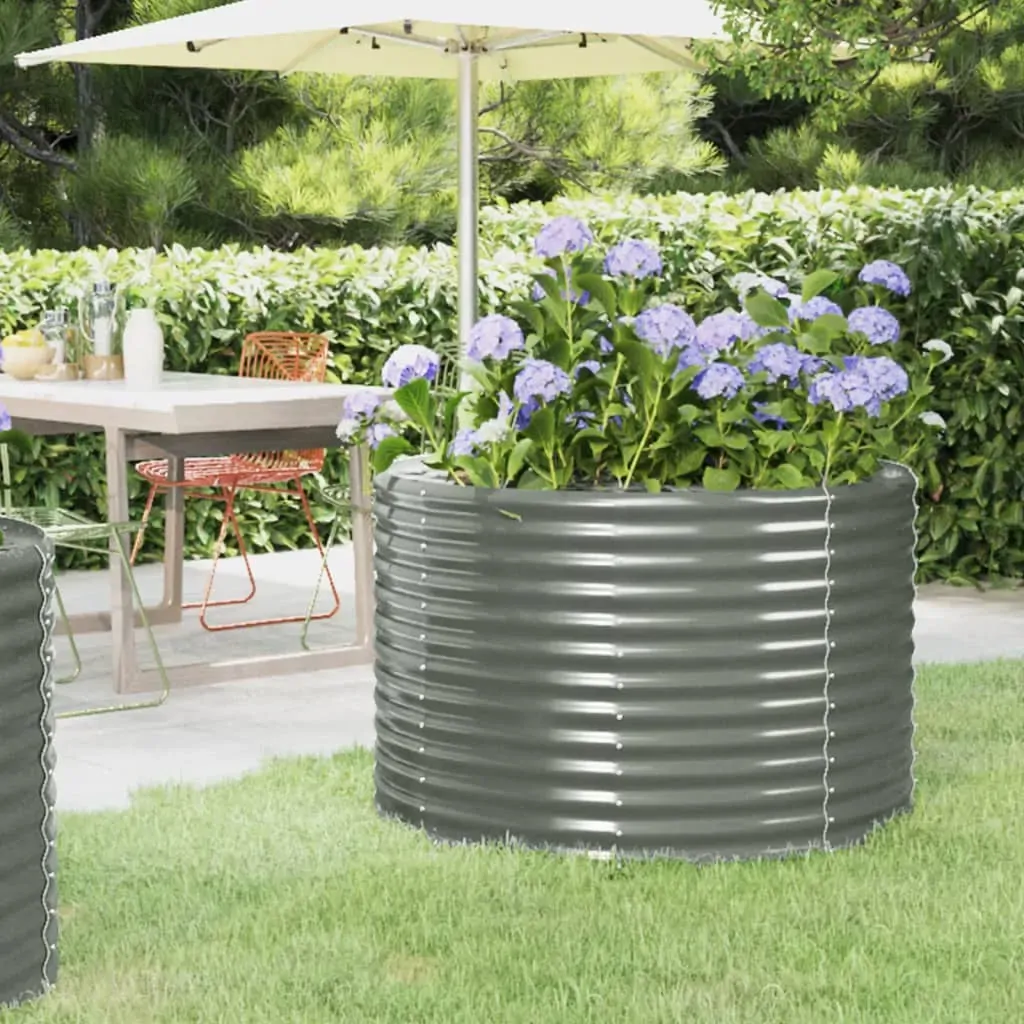 Garden Planter Powder-coated Steel Steel Raised Garden Beds Range 3