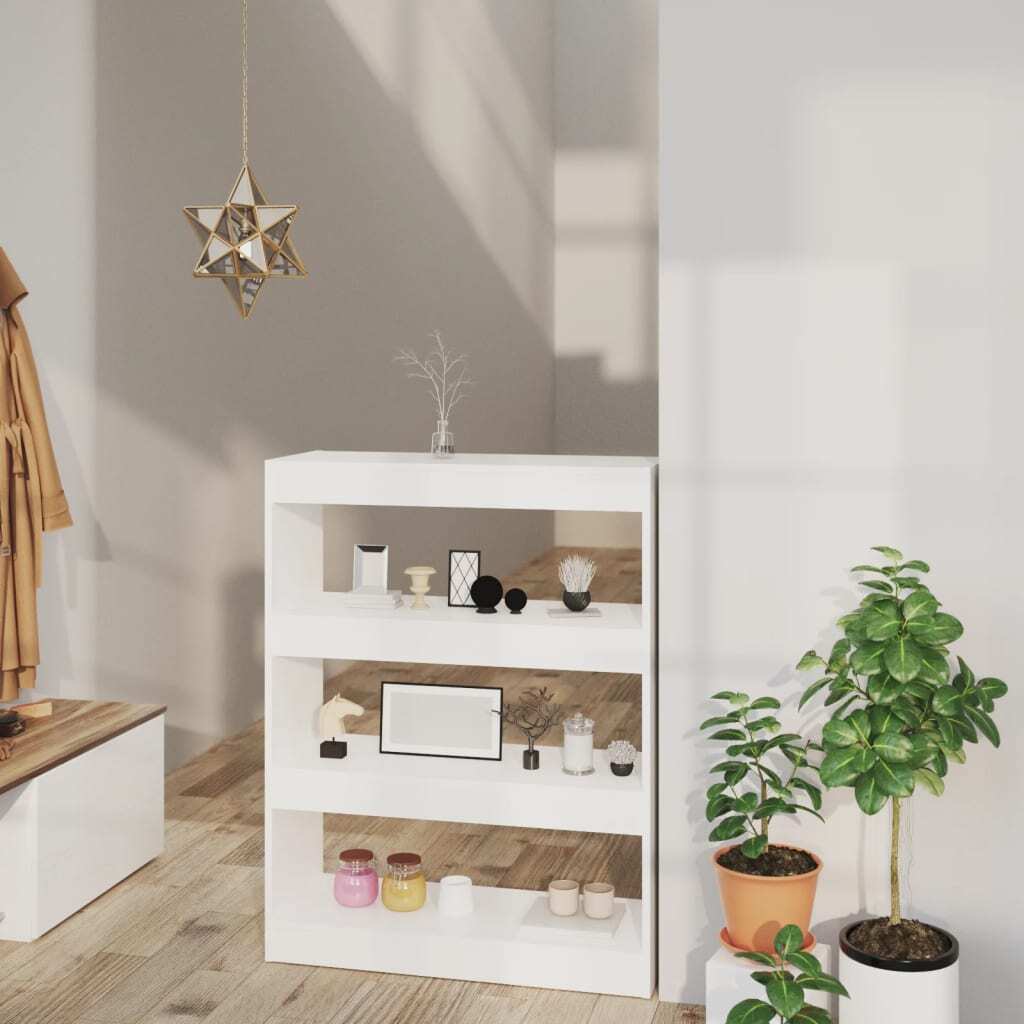 Dronfield Book Cabinet Room Divider 80 by 30 by 103 cm Engineered wood