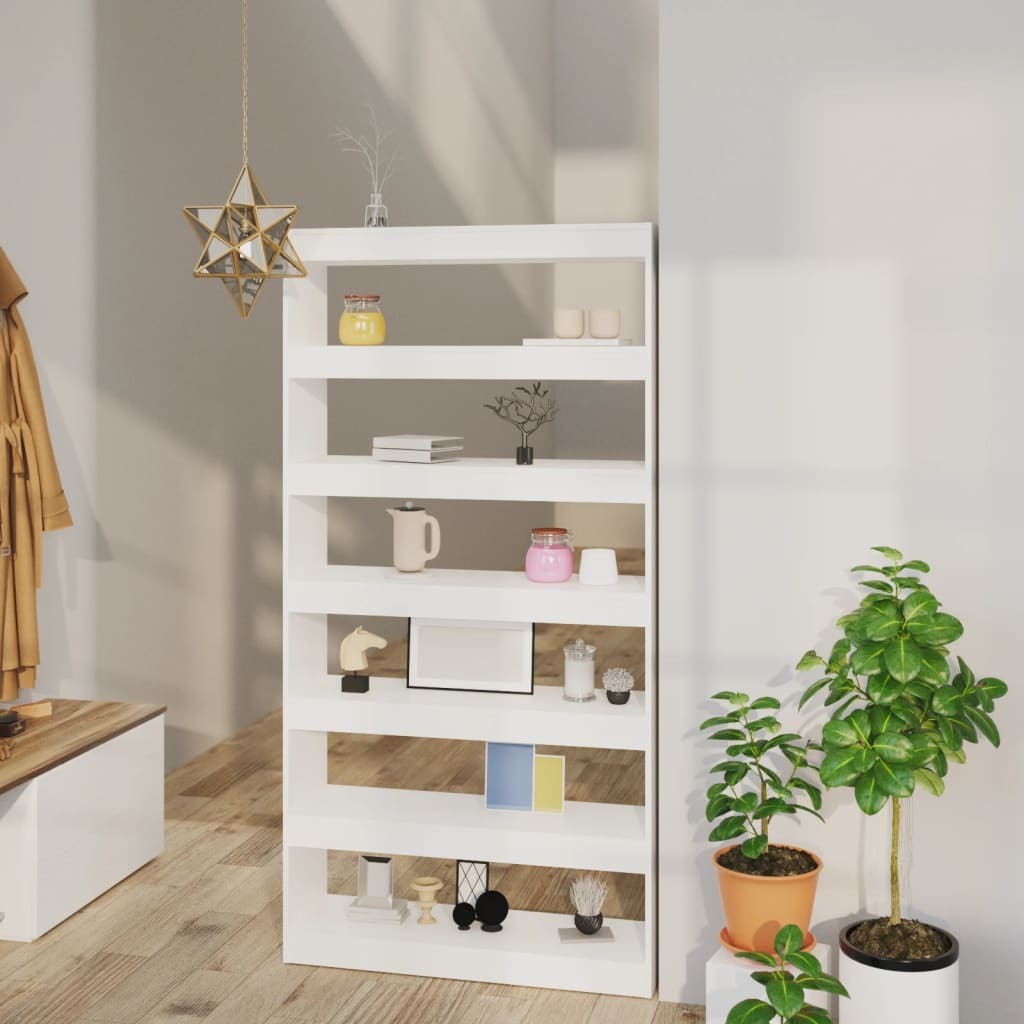Hopewell Book Cabinet Room Divider 100 by 30 by 198 cm Engineered wood