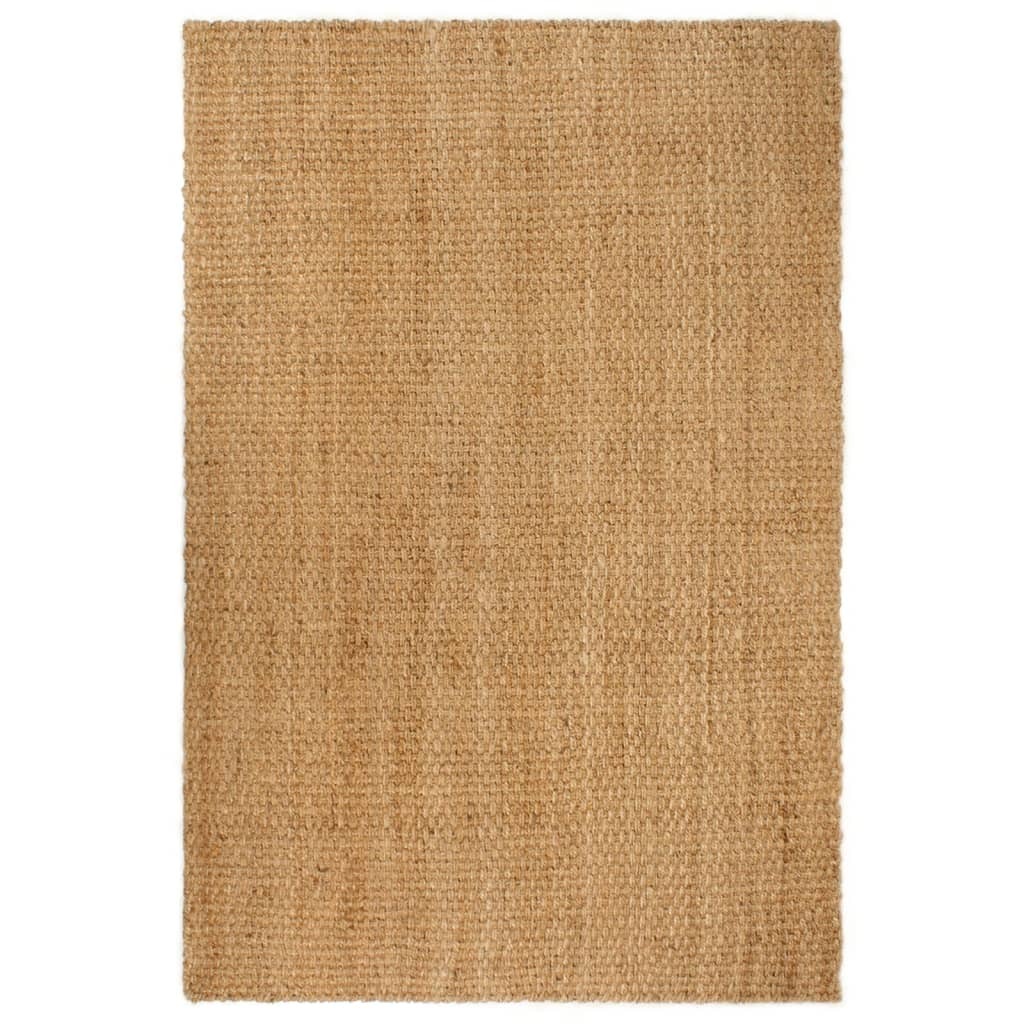 Rug Rectangular Natural Jute Shaggy Rugs Range 2