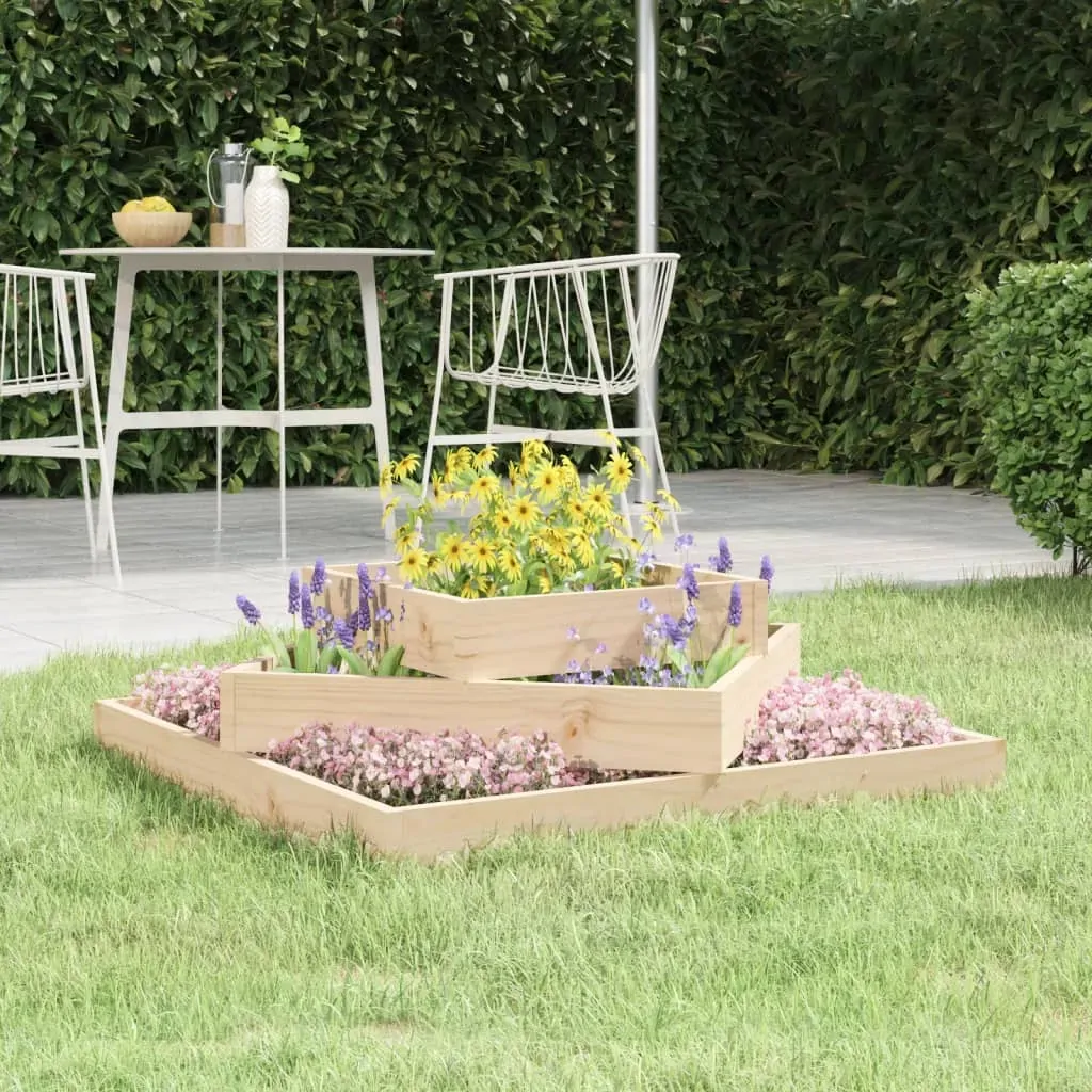 Planter Solid Wood Pine Wood Plant Pot Range 6