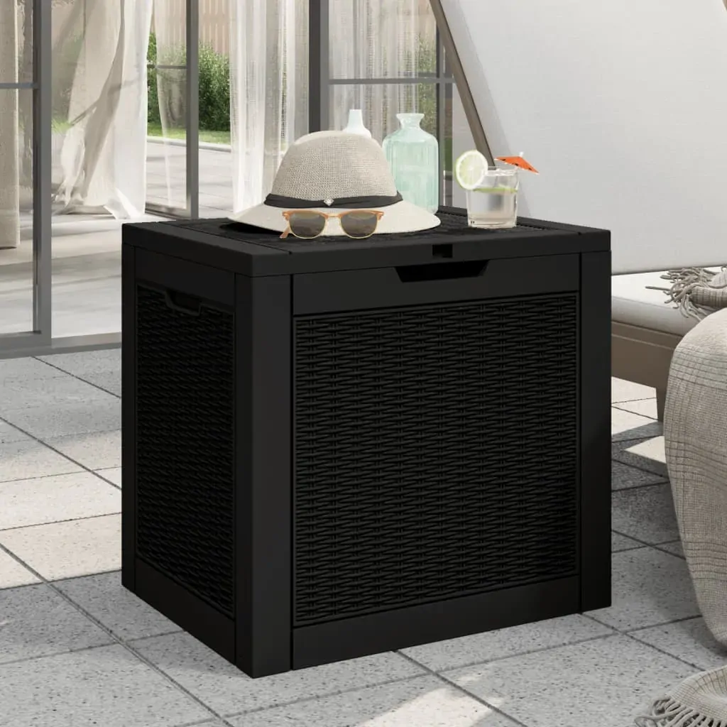 Garden Storage Box 55.5 by 43 by 53 cm Polypropylene Outdoor Storage Boxes Range 2
