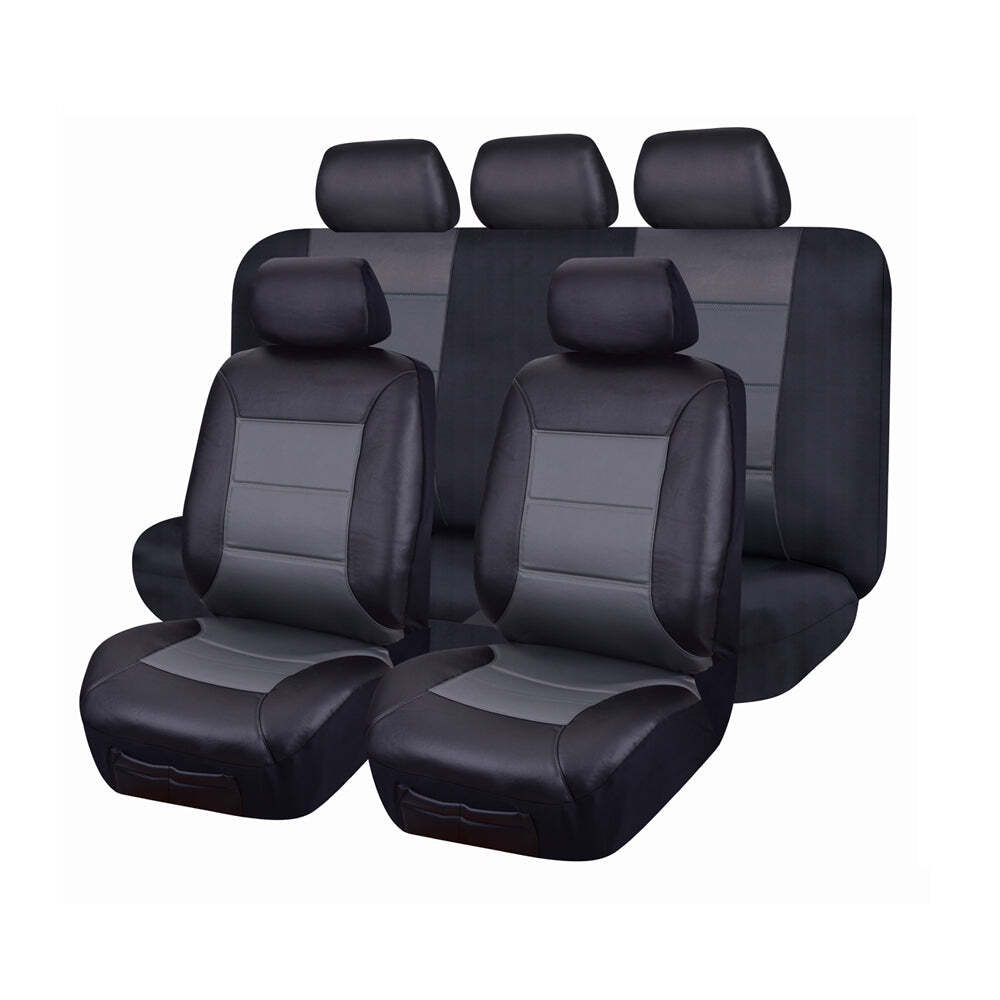 Seat Covers for HOLDEN CAPTIVA CG -CGII MY07 - MY18 SERIES 09/2006 - ON 4X4 SUV/WAGON 7 SEATERS FMR GREY EL TORO