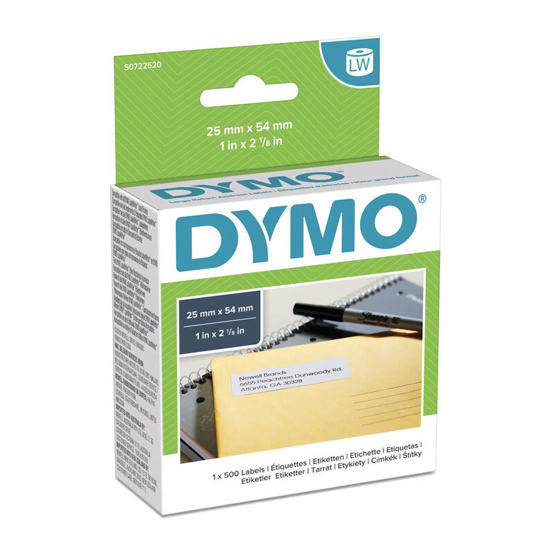 DYMO LW AddressLab 25mm x 54mm