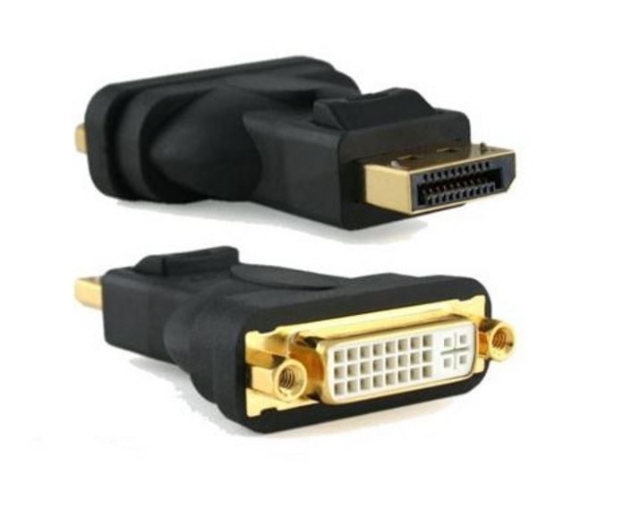 ASTROTEK DisplayPort DP to DVI-D Adapter Converter 20 pins Male to DVI 24+1 pins Female CB8W-GC-DPDVI