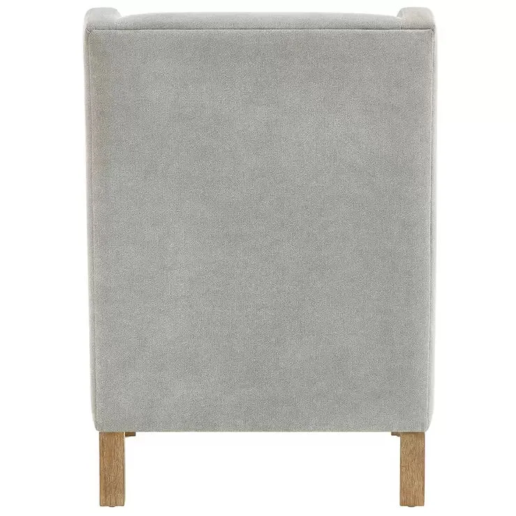 Fabric accent chair