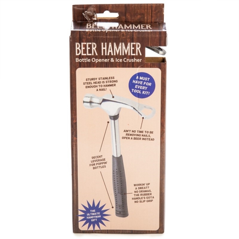 Beer Hammer - Bottle Opener Ice Crusher